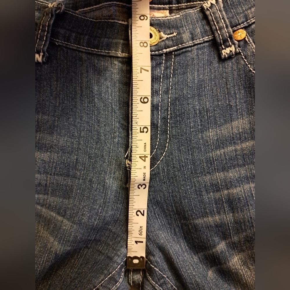 True Religion Joey Jeans women's size 30 white stitching - Picture 12 of 16